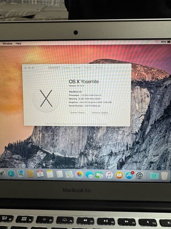 MacBook Air 2015 | Ram 4 GB | SSD 128 GB 4