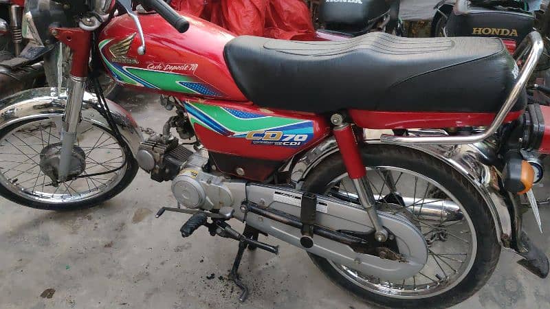 honda CD-70 model 2018 Pindi number 9