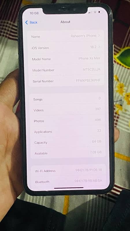 Iphone xs max Dual PTA 2