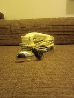 Heavy weight National Dry Electric Iron (( 1 Month Repair Warranty))