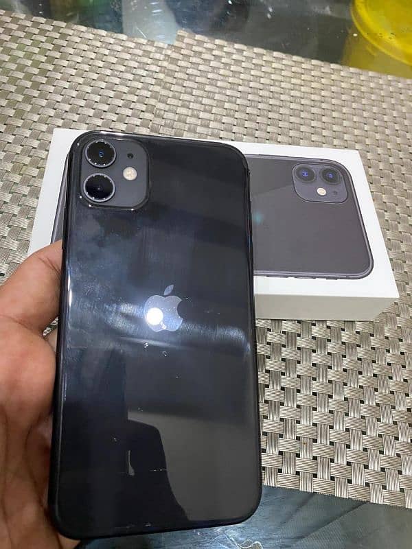 iphone 11 Factory Unlock with box black color 64gb 3