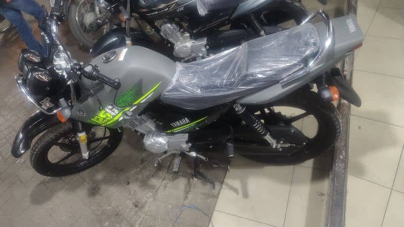 Yamaha YBR-G Grey Matt colour 5