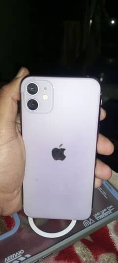 Iphone 11 (rare purple) 64 GB JV non PTA 9.9 by 10 condition