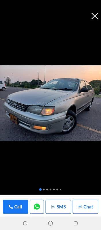 Toyota Corona 1995. ex saloon full option automatic transmission 8