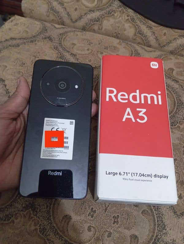 I m selling my phone redmi A3 (4 /64)phone:03476255122 13