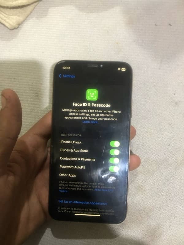 IPhone Xs non pta factor unlock whatsapp number 03457688172 5