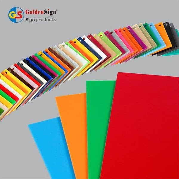 Acrylic sheets available 0