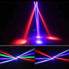 Moving Dual Head Rotating Disco Decor Wall Light Colorful Laser Stage