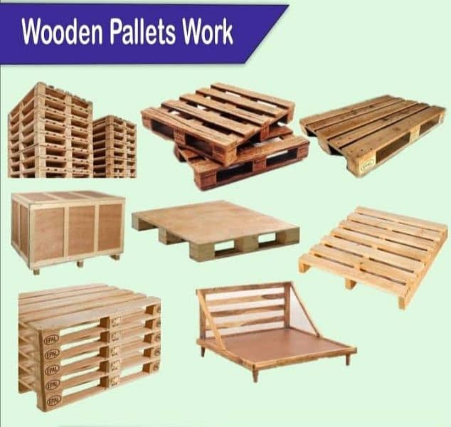 Wooden Pallets |Plastic Pallets |Cutomized Industrial Pallets 0