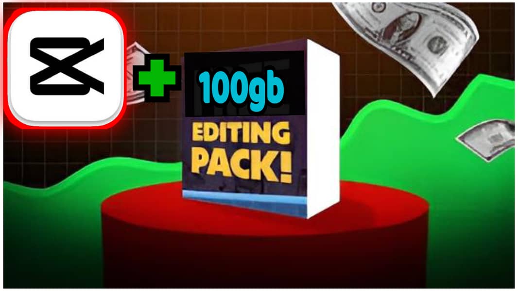 100gb Video Editing Pack+ Capcut pro apk mod 2