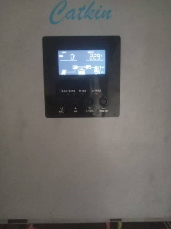 solar 3kw inverter and 6 solar panels 200w 1