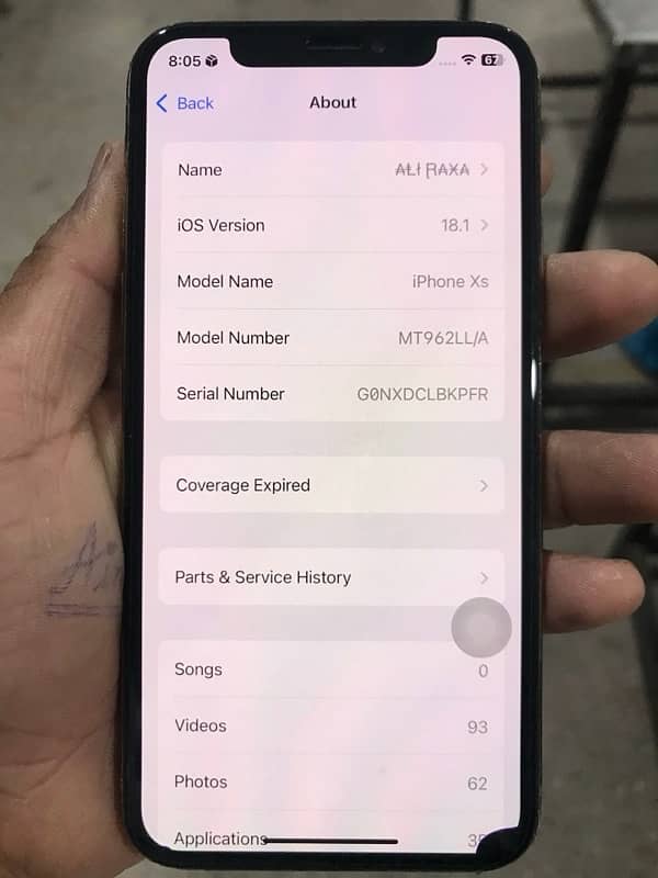 iphone Xs 64gb non pta 6