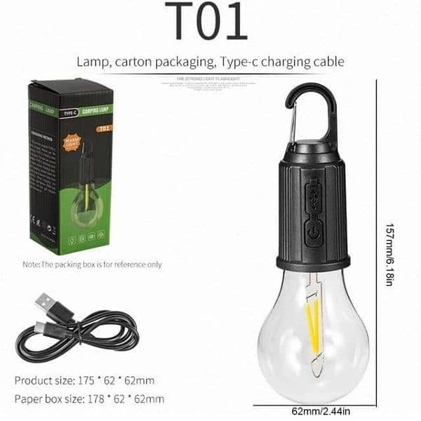 Type-C Camping bulb 2