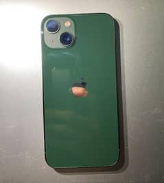 Iphone 13 jv, green color. 128gb