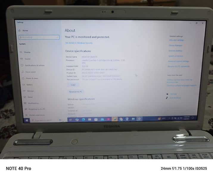 Toshiba Satellite dynabook L750 Series 4