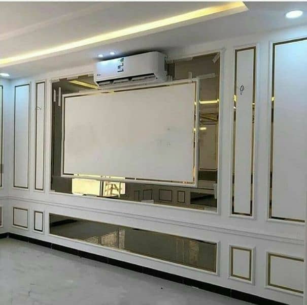 Dry wall Gypsum, custard board, Fall ceiling, aluminum windows 7