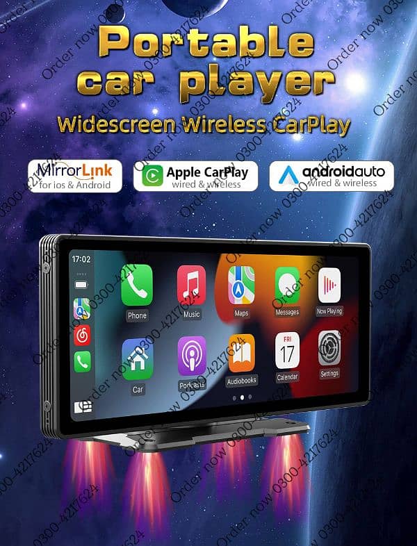 Universal 10.26” Screen Car Radio Multimedia WIFI Video Player W 0