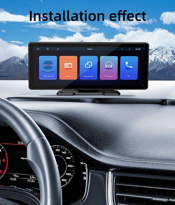 Universal 10.26” Screen Car Radio Multimedia WIFI Video Player W 12