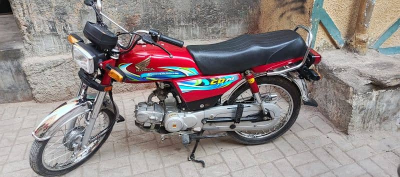 Honda CD 70 2024 model 0