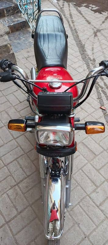 Honda CD 70 2024 model 4