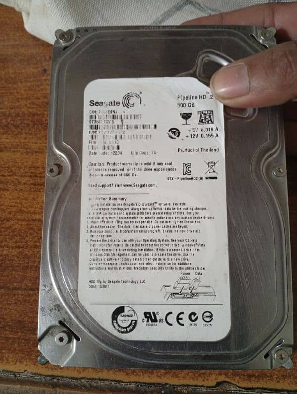 500 GB Hard Drive Sale 0