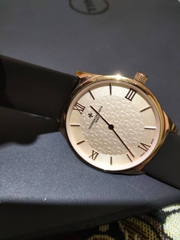 VACHERON CONSTANTIN LUXURY MEN'S Gold Plated Watch FOR SALE. 3