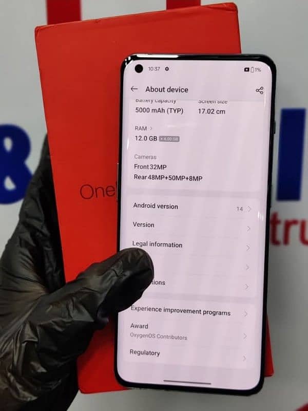 OnePlus 10 Pro with box OFFICIAL PTA APPROVED 12/256 5
