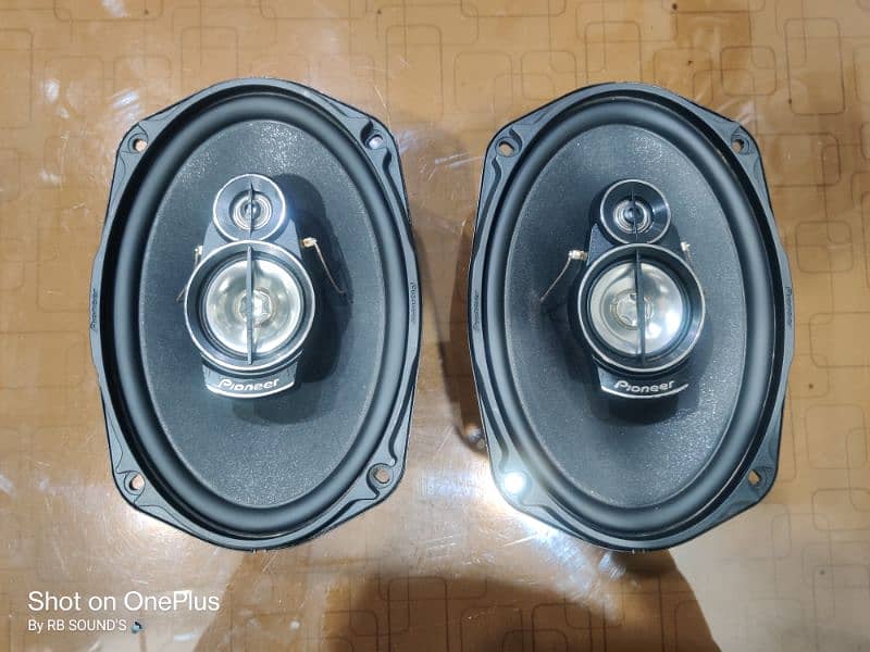 Original Pioneer Speakers Oval Shape 6X9 0