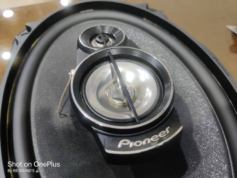 Original Pioneer Speakers Oval Shape 6X9 1