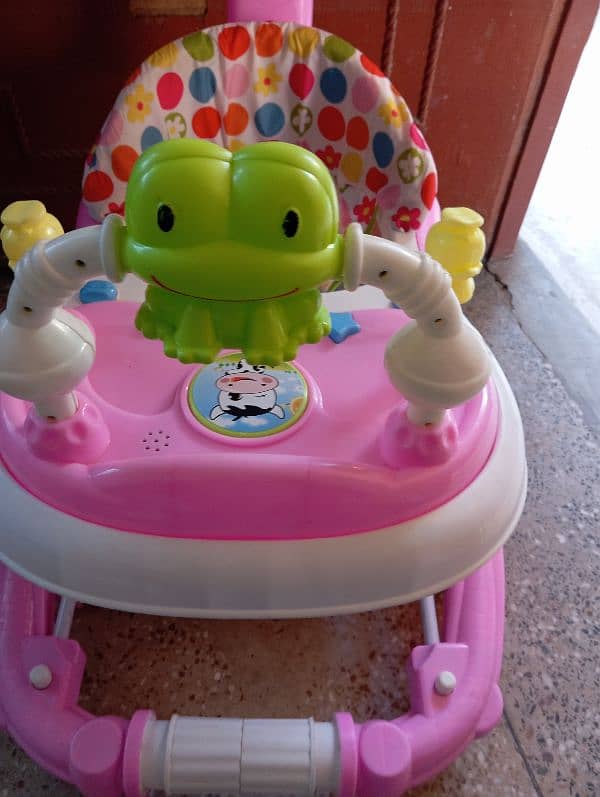 Baby walker/ baby dinning chair 4