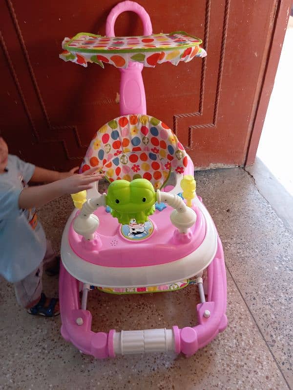 Baby walker/ baby dinning chair 5