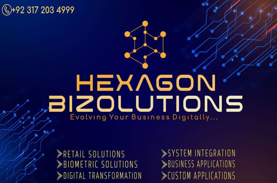 HEXAGON BIZOLUTION : Evolving your Buisness Digitally. 1