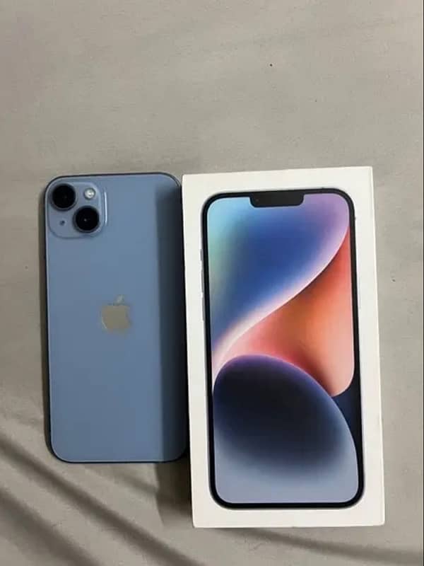 Iphone 14 Plus 10/10 128 GB JV with Box 1