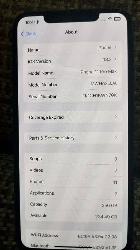 Iphone 11proMax 256Gb Non PTA For Sale urgent 2