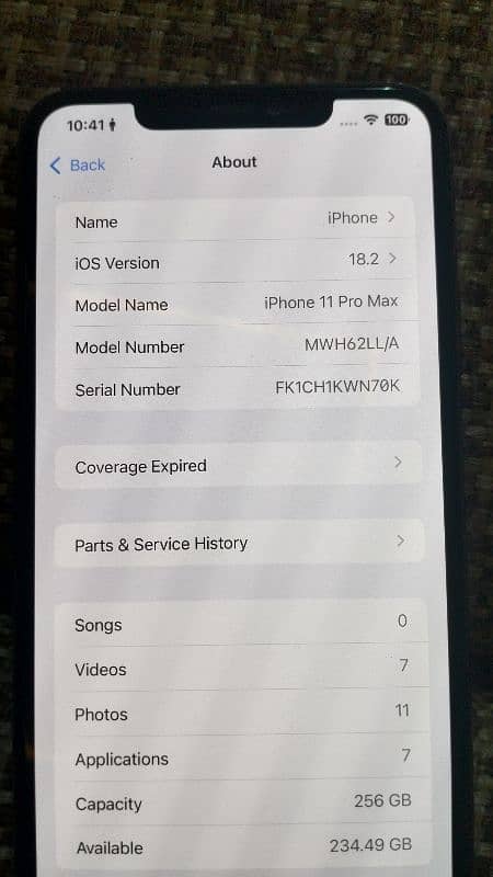 Iphone 11proMax 256Gb Non PTA For Sale urgent 3