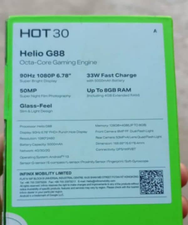 Infinix Hot 30 8