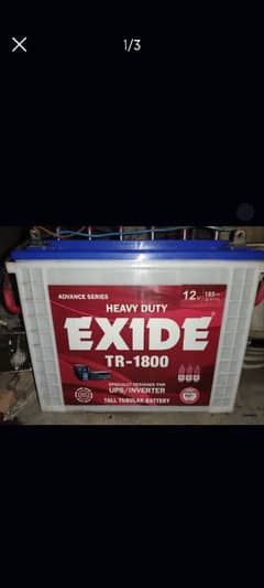 Exide TR-1800 185AH Tall Tubular