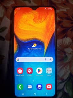 Samsung A20 with box