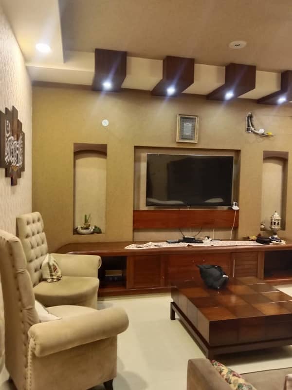 10 Marla New Tile Floor 5 Bed Double Storey House For Rent In Wapda Town 8