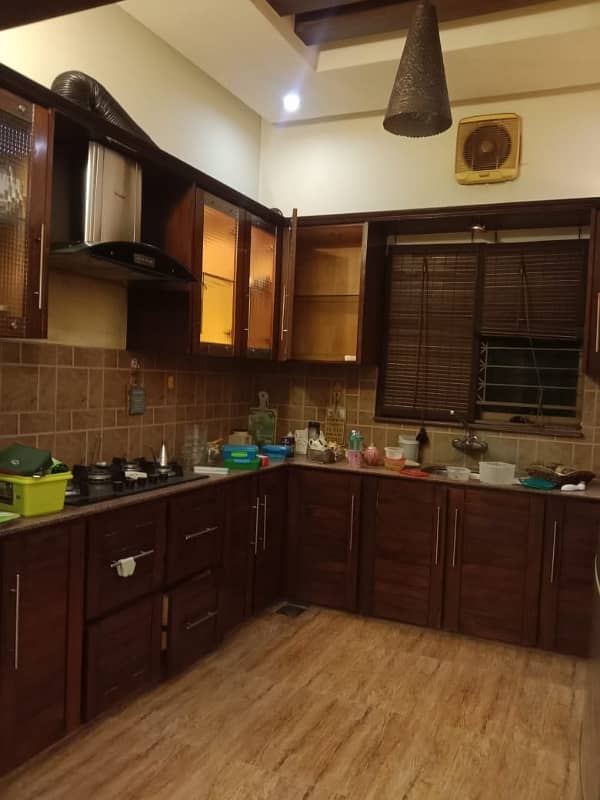 10 Marla New Tile Floor 5 Bed Double Storey House For Rent In Wapda Town 12