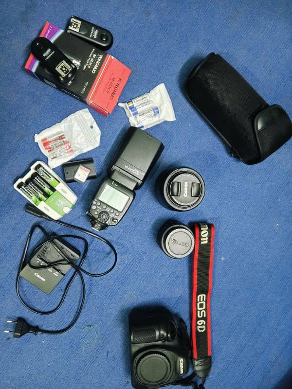 Canon 6d Full frame Camera with all accessories 0