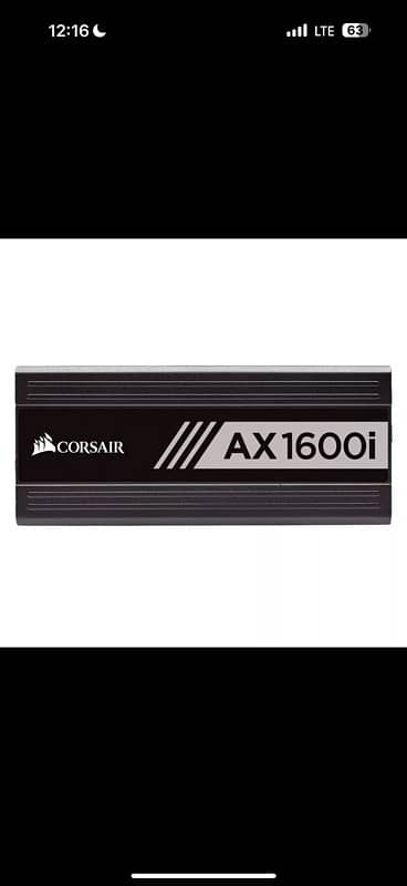 AX1600i Digital ATX Power Supply — 1600 Watt Fully-Modular PSU (UK) 4