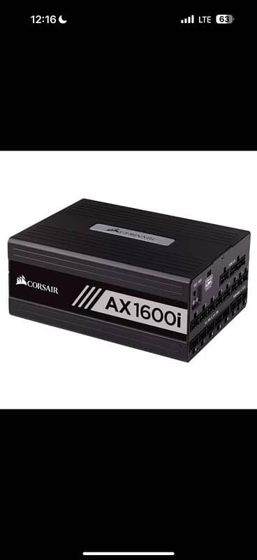 AX1600i Digital ATX Power Supply — 1600 Watt Fully-Modular PSU (UK) 5