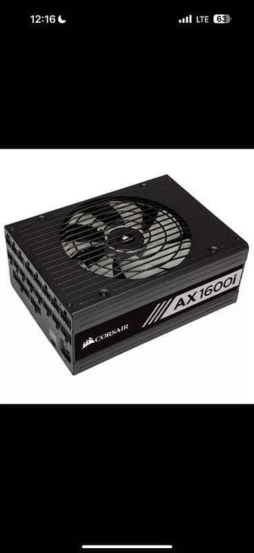 AX1600i Digital ATX Power Supply — 1600 Watt Fully-Modular PSU (UK) 7