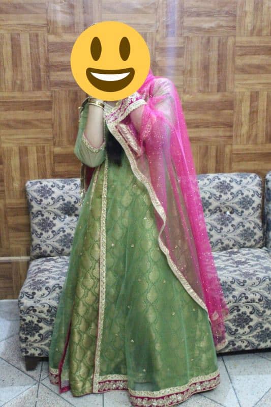 Mehndi dress for sell (Maxi Style) 0