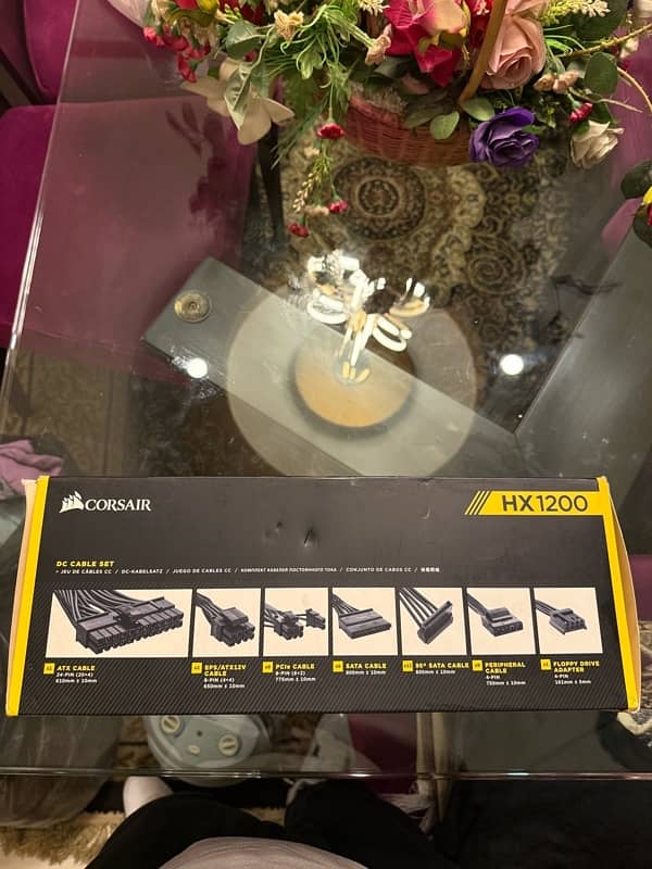 Corsair HX1200 80+ PLATINUM 1200W Modular Power Supply - With Cables 4