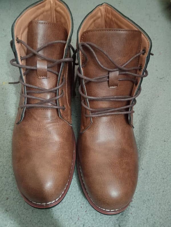 leather boots high quality imported from china 2