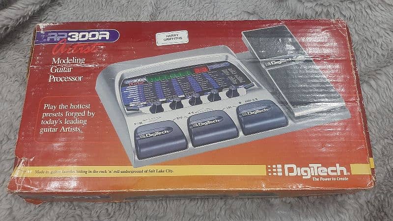 Digitech RP300R guitar processor 4