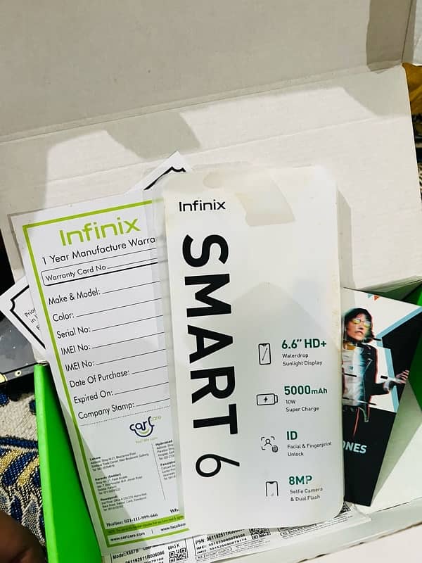 Infinix Smart 6  3/64gb 5