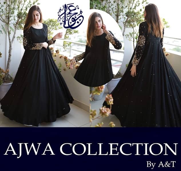 Gown With Long Maxi Trouser 3Piece 8